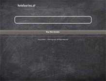 Tablet Screenshot of hotelcarina.at